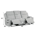 Motion Sofa w/Storage Arm